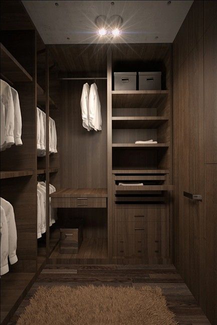 Elegancia en tu armario Dark Wood Wardrobe, Girls Dressing Room, Luxurious Dressing Room, Ideas Armario, A Walk In Closet, Small Dressing Rooms, Dressing Design, Small Closet Space, Walking Closet