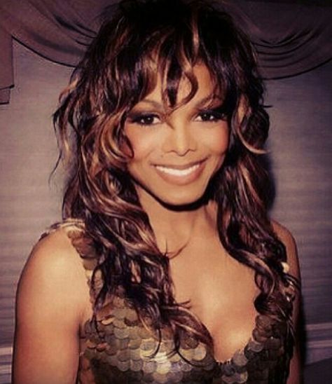 Sultry Janet Jackson Hair, Janet Jackson Unbreakable, Jo Jackson, Jermaine Jackson, 80s Hair, Jackson Family, The Jacksons, Janet Jackson, Trend Fashion