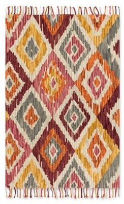 Don't you just love the colors and #farmhousestyle of this #magnoliahome   By #JoannaGaines rug? Follow this #adlink for a closer look. All Over Design, Loloi Rugs, Rug Texture, Ikat Print, Ikat Pattern, Textile Pattern, Magnolia Homes, Stationery Cards, Rug Design