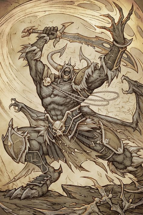 ArtStation - Sathanas, Demon of Wrath, Jue Li Demon Of Wrath, Wrath Demon, Demon List, Sin Of Wrath, Dark Demon, Steampunk Owls, Fantasy Demon, 7 Sins, Heaven Art