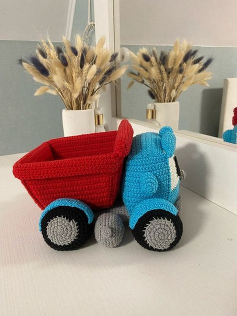 Amigurumi, crocheted truck, crochet toy, crochet pattern, pattern crochet toy, PDF crochet pattern, Cute Amigurumi Pattern Crochet toy story #crochettoystory #crochet #crochettoy #crochettoys 5.132 Crochet Truck, Crochet Toy Story, Truck Crochet, Baby Plushies, 2024 Crochet, Toddler Boy Toys, Cow Toys, Crochet Charts, Diy Crochet Patterns