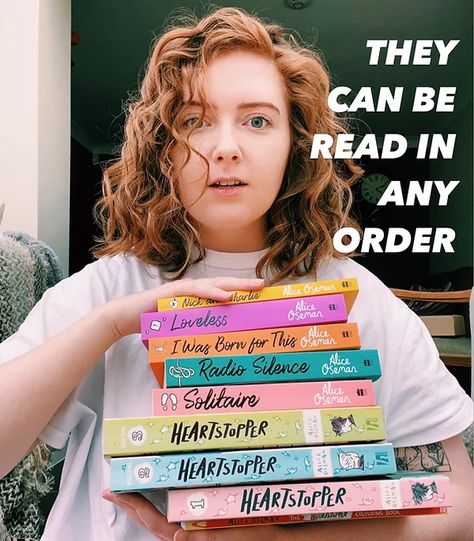 In What Order Should I Read Your Books? | Alice Oseman Alice Oseman Books, Alice Osman, Lgbt Book, Radio Silence, Book House, Queer Books, Alice Oseman, Dark Stories, Heart Stopper