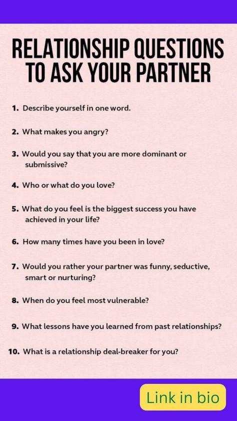 50 Relationship Questions To Deepen Your Special Bond Cute Relationship Dynamics, Psychology Questions, Goals Relationship, Relationship Quotes For Him, Romantic Words, What Do You Feel, Secret Relationship, Fun Questions To Ask, Relationship Dynamics