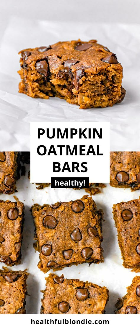 Pumpkin Oats Healthy, Paleo Pumpkin Baked Oatmeal, Pumpkin Oat Flour Cookies, Healthy Pumpkin Recipes Almond Flour, Clean Pumpkin Desserts, Healthier Pumpkin Recipes, Oat Flour Pumpkin Scones, Pumpkin Bread Oatmeal, Healthy Dessert Recipes Pumpkin