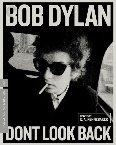 Bob Dylan is captured on-screen as he never would be again in this groundbreaking film from D. A. Pennebaker. The legendary documentarian finds Dylan in England during his 1965 tour, which would be his last as an acoustic artist. In this wildly entertaining vision of one of the twentieth century’s greatest artists, Dylan is surrounded by teen fans, gets into heated philosophical jousts with journalists, and kicks back with fellow musicians Joan Baez, Donovan, and Alan Price. Featuring some of Dy Criterion Collection, Tour Manager, The Criterion Collection, Don't Look Back, Beat Generation, Allen Ginsberg, Joan Baez, Patti Smith, Dont Look Back