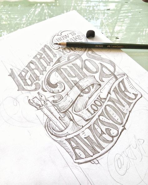 Calligraphic Fonts, Lettering Sketch, Typography Drawing, Typography Hand Drawn, Hand Lettering Inspiration, Hand Lettering Alphabet, Creative Lettering, Lettering Styles, Types Of Lettering