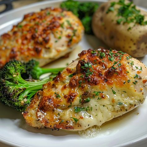 Succulent Chicken Breasts Baked Chicken With Broccoli, Chicken Breast Dinner Ideas Oven, Side Dish For Baked Chicken, Baked Chicken Breast And Potatoes, Chicken Breast Potato Recipes, Chicken Breast Baked Recipes, Carnivore Chicken Breast Recipes, Baked Frozen Chicken Breast, Moist Chicken Breast In Oven