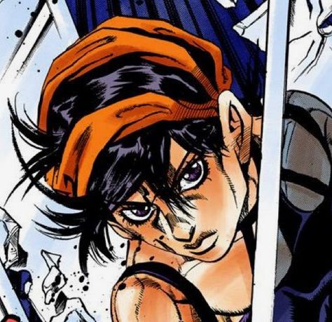 Jjba Vento Aureo, Narancia Ghirga, Jjba Icons, Jojo Manga, Anime Banner, Jojo Icons, Drawing Refrences, Jojo's Adventure, Jojo Parts