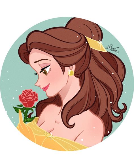 Disney Princesses Drawing, The Beast Fanart, Beast Fanart, Belle Drawing, Bella Princess, Bella Disney, Belle Princess, Beauty And The Beast Movie, The Beauty And The Beast