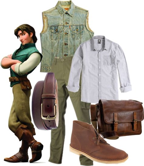 "Flynn Rider -Tangled (male version)" by jami1990 ❤ liked on Polyvore Tangled Inspired Outfits, Tangled Party, Flynn Rider, Disney Bounding, Outfits Men, Inspired Outfits, Character Outfits, Tangled, Party Outfit