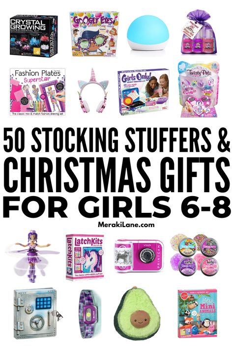 6 Year Girl Christmas Gifts, Stocking Stuffers For Girls 6-8, Stocking Stuffers For Girls 8-10, Christmas Gifts For Girls 6-8, Girl Stocking Stuffers, Sticking Stuffers, Kids Stocking Stuffers, Fun Stocking Stuffers, Stocking Suffers