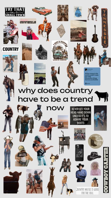 why does it gotta be a trend 💀 #music #country Trend Music, Music Country, House Vibes, Country Lifestyle, Make Her Smile, Country Outfits, Country Girls, Country Music, Let It Be