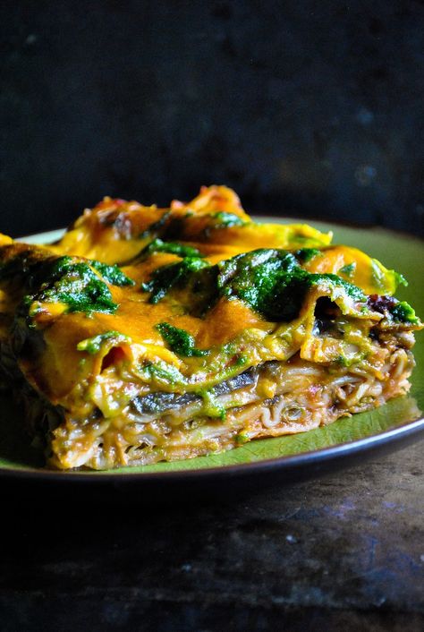 Vegan Moussaka, Wild Garlic Pesto, Garlic Pesto, Vegan Casserole, Easy Vegan Recipes, Wild Garlic, Savory Vegan, Garlic Recipes, Eggplant Recipes