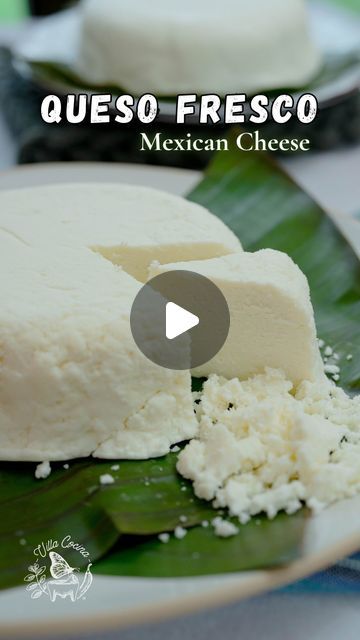 Queso Fresco Recipe, Homemade Queso, Cheese Homemade, Mexican Cheese, Homemade Cheese, Cheese Lover, Soft Cheese, Mexican Recipes, How To Make Cheese