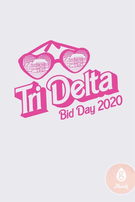 Barbie Bid Day, Coconut Milk Drinks, Barbie Sorority, Tri Delta Bid Day, Sorority Recruitment Themes, Sorority Socials, Three Butterflies, Sorority Themes, Recruitment Themes