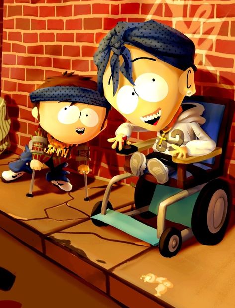 Timmy And Jimmy, Timmy South Park, Clyde South Park, Conductor Hat, Train Conductor, Kenny South Park, South Park Anime, Eric Cartman, South Park Funny