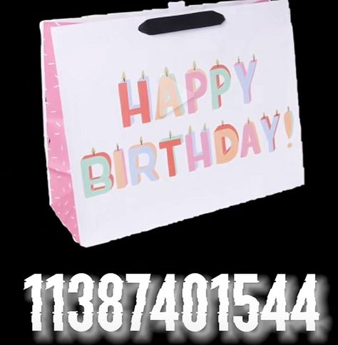 Happy Birthday Bloxburg Codes, Happy Birthday Decals Bloxburg, Bloxburg Food Decals, Bloxburg Decals Codes Aesthetic, Preppy Decal, Fit Aesthetic, Pic Code, Decals Codes, Kids Decals