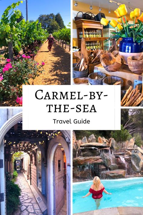 Carmel-by-the-Sea is called California's fairy tale village for a reason! #Carmel #California #visitcalifornia Fairytale Village, California Coast Road Trip, Carmel California, California Vacation, Seaside Village, Carmel By The Sea, California Travel Road Trips, California Coast, Future Travel