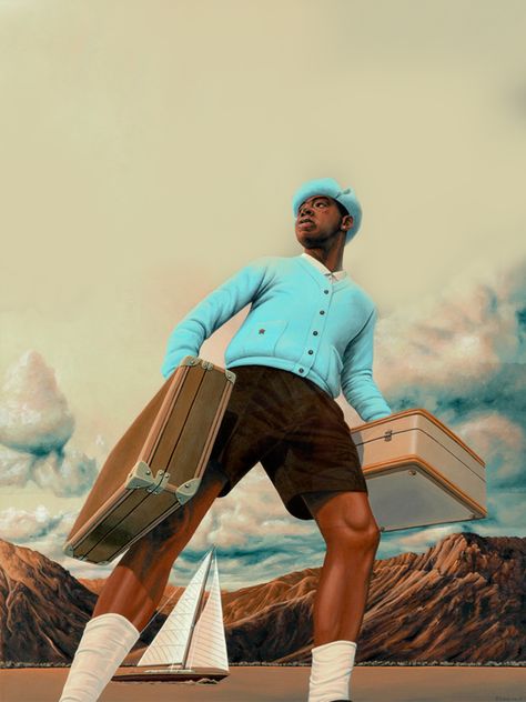 Tyler, The Creator-DOGTOOTH | Cover Poster | Poster Print | Wall Art | Home Decor Poster Rap Us, Lost Poster, Tyler The Creator Wallpaper, Ty Dolla Ign, Odd Future, Lil Uzi Vert, Record Sleeves, Blue Vinyl, Lil Wayne