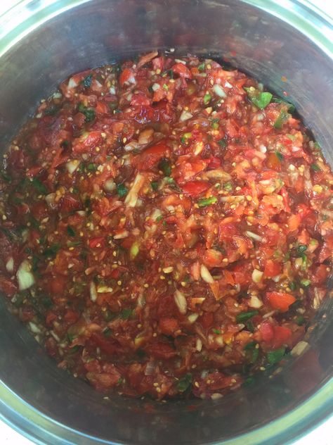 Homemade Salsa To Can, Homemade Chunky Salsa For Canning, Pace Salsa Recipe For Canning, Canned Salsa Recipe With Fresh Tomatoes Chunky, Homemade Salsa With Fresh Tomatoes, Homemade Salsa For Canning, Canned Salsa Recipe, Tomatoes For Canning, Garden Preserving