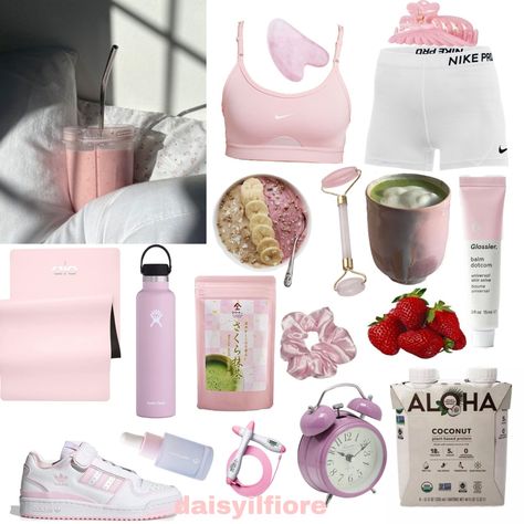 Cutie Aesthetic, New Year Look, New Year Style, Pretty Pink Princess, Pink Pilates, Pink Workout, Pilates Princess, Pink Aura, Balm Dotcom