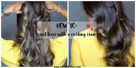 How To Curl Your Hair With A Curling Iron | adoubledose.com How To Curl Hair, Affordable Outfits, Curl Your Hair, Curl Hair, Hot Tools, Workout Tips, The Wizard, Curling Iron, Curled Hairstyles