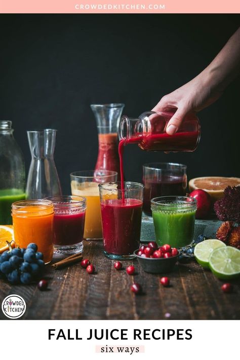 Fall Juices, Blended Drink Recipes, Cranberry Apple Juice, Cinnamon Carrots, Turmeric Juice, Fresh Turmeric, Strawberry Juice, Blended Drinks, Beet Juice