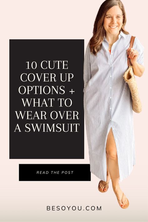 Learn how to choose a coverup, what to wear with a one-piece swimsuit, and see 10 bathing suit cover-up options.