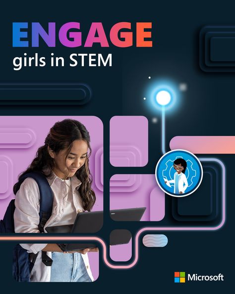 ENGAGE girls in STEM Stem Courses, Minecraft Create, Education Technology, Girl Empowerment, Technology Tools, Stem Learning, Stem Education, Learning Objectives, Educational Apps