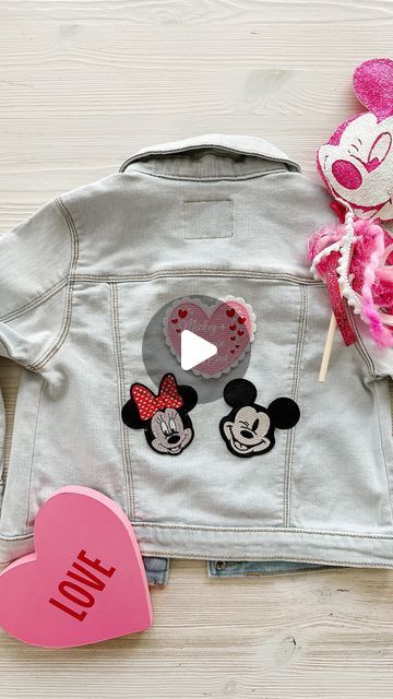 Melany Afara | Tiny Trends by MA on Instagram: "An easy DIY and one of my favourites. You can add patches to almost anything to make it Disney inspired. Since my daughter outgrew her jean jacket from last year I thought I’d make another 💕My best advice for attaching patches to clothing is to sew them on if you can (even if they are iron on). This will make them last the longest. Another way is to use gorilla glue if you are attaching them to notebooks or plastic zip pouches. . Patches @margaritasbag and @tinytrendsbyma Mickey wand @hunter.and.gray . #disneyjeanjacket #disneyinspiredpatches #patchit #disneyootdinspo #diyjeanjacket" Gorilla Glue, Best Advice, Zip Pouch, Disney Inspired, Good Advice, My Daughter, Jean Jacket, Make It, Easy Diy