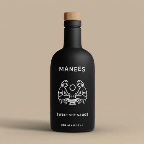 @bestofpackaging on Instagram: "A super looking new design set for Manees sweet soy sauce by @solu.pic — selected by @mat_buckets #bestofpackaging" Sauce Packaging Design, Sauce Packaging, Sweet Soy Sauce, Design Set, Set Design, Soy Sauce, News Design, New Design, Vodka Bottle