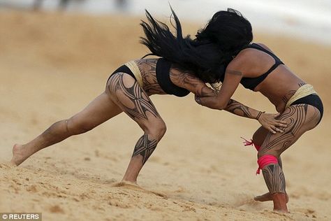 Organisers have billed the nine-day-long event as a sort of indigenous Olympics with traditional events Indigenous Culture Aesthetic, Indigenous Concept Art, Indigenous Games, Indigenous Strands, Indigenous Protest, Sitting Cross Legged, Indigenous Tribes Amazon Rainforest, Amazon Beauty Products, Grappling