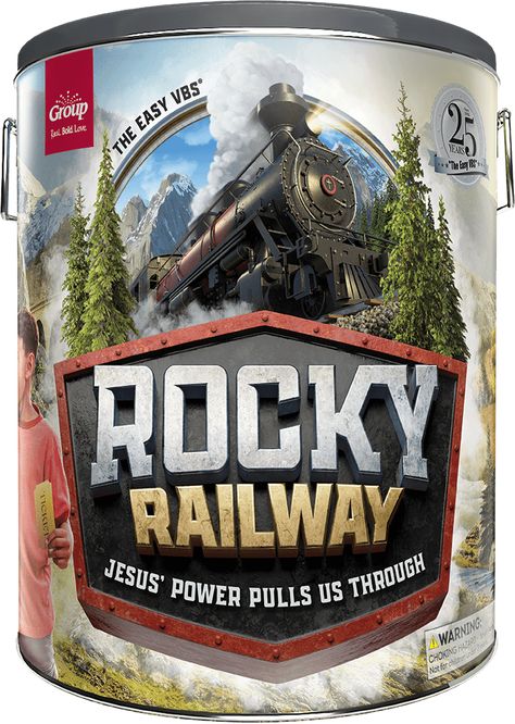 Rocky Railroad VBS (our first impression) Group is an undisputed leader in creative and fun VBS themes. This one is no exception and will make your planning easy for the summer of 2020. Kids love trains and the adventure travel they promise. Group Publishing is second to none in quality and excellence in Christian education. This new theme deserves your full attention - especially if the trains theme VBS would capture the attention of kid sin your church. Rocky Railway Vbs, Group Vbs, Treat Bag Toppers, Craft Label, Vbs Themes, Train Theme, Avery Labels, Vbs Crafts, Sour Patch Kids