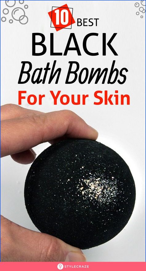 10 Best Black Bath Bombs For Your Skin: Although there are advantages and negligible disadvantages of both, they ultimately provide a relaxing, luxurious bath. So, get yourself some of these from our list of the 10 best black bombs for your skin, and soak yourself in some soothing, calming, and rejuvenating black waters. #bathbomb #beauty #beautyhacks Black Bath Bomb, Beauty Hacks Skincare, Black Bath, Beauty Tips For Hair, Sls Free Products, Diy Recipes, Diy Beauty Hacks, Relaxing Bath, Bath Products