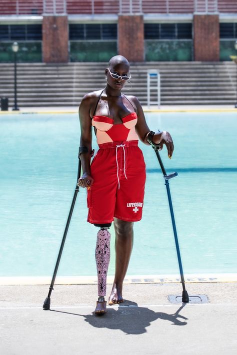 How Fashion Can Cater to People With Disabilities | HYPEBEAST Adaptive Clothing, People With Disabilities, Anatomy Poses, Human Reference, Body Reference Poses, Crutches, Human Poses Reference, Figure Poses, About People