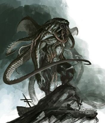 Abomination (5e Race) | Blackbando's Homebrew Wiki | FANDOM powered by Wikia Lovecraft Monsters, Lovecraft Art, Cthulhu Art, Lovecraft Cthulhu, Weird Fiction, Lovecraftian Horror, Dark Creatures, Cthulhu Mythos, Cosmic Horror