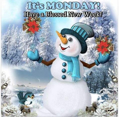 Winter New Week Monday Quote Pictures, Photos, and Images for Facebook, Tumblr, Pinterest, and Twitter Good Morning Winter Images, Happy Monday Pictures, Monday Greetings, Good Morning Christmas, Good Morning Winter, Happy Monday Quotes, Happy Monday Morning, Monday Images, Good Morning Monday