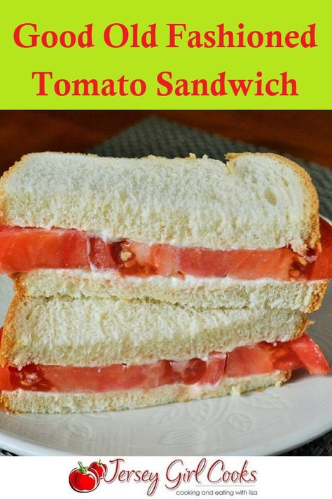 This tomato sandwich is the perfect snack or meal for tomato lovers. It's super quick and easy to make and a New Jersey classic! #sandwich #tomatorecipe #njtomatoes Tomato Sandwich Recipes, Cooking Hobby, Sandwiches Recipes, Making Grilled Cheese, Sandwich Ideas, Cold Sandwiches, Low Carb Muffins, Deli Style, Tomato Sandwich