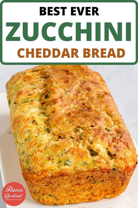 Zucchini Cheddar Beer Bread, Zucchini Cheddar Bread Recipes, Cheddar Chive Zucchini Bread, Cheddar Jalapeno Zucchini Bread, Types Of Zucchini Bread, Zucchini Herb Cheese Bread, Canning Zucchini Bread, Savoury Zucchini Bread, Fall Zucchini Recipes