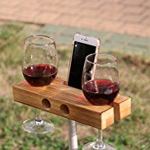 Phone Dock, Wine Table, Bike Shed, Wine Decor, Building Projects, Holder Phone, Wine Glass Holder, Diy Holder, Glass Holder