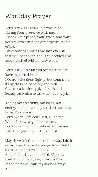 Lord knows I need Him in my workplace. Prayer For Workplace, Prayer For Work, A Course In Miracles, Prayer Times, Prayer Verses, Prayer Board, Life Quotes Love, Prayer Scriptures, Faith Prayer