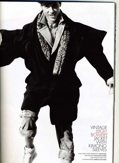 Ray Petri, Thrift Shop Outfit, Leigh Bowery, Carter Smith, Buffalo Style, Armani Suits, 80s Men, Armani Jacket, Mens Editorial