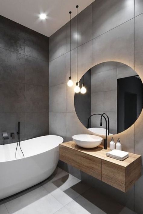 Modern Bathroom Trends, Black Bathroom Taps, Modern Black Bathroom, Interior Design Minimalist, Bathroom Inspiration Modern, Front Porches, Bathroom Trends, Bathroom Ideas Modern, Bathroom Design Luxury