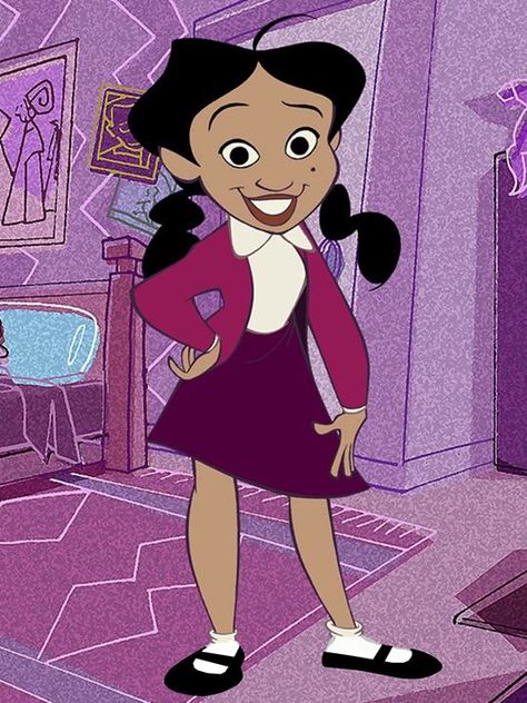 Penny Proud Penny, 16, is the main protagonist of The Proud Family.She is shown at times to be a feminist. Penny is a very talented singer, straight A student, and is even on her school’s football team and newspaper staff. Penny Proud, Proud Family, Penny, Tv, Purple