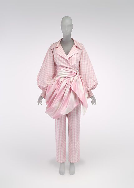 (a, b) Bill Blass Ltd. | Ensemble | American | The Metropolitan Museum of Art Summer 2025, Costume Institute, Bill Blass, Sweater Set, Metropolitan Museum Of Art, Metropolitan Museum, Museum Of Art, Art History, Art Collection