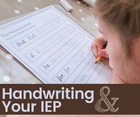 IEP Goal Bank | List of Measurable IEP Goals and Objectives | Printable | A Day In Our Shoes Occupational Therapy Handwriting, 504 Accommodations, Goals Printable, Motor Planning, Dysgraphia, Writing Lines, Iep Goals, Learning Support, Preschool Special Education