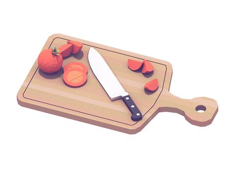 Chopping Board Chopping Board Design, Quick Food, All Body Workout, Best Icons, 3d Artwork, Food Images, Chopping Board, Creative Professional, Blog Post