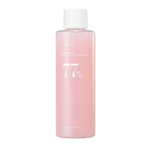 Anua - Peach 77 Niacin Essence Toner | YesStyle Anua Peach Toner, 77 Skincare, Anua Products, 77 Toner, Anua Toner, Yesstyle Skincare, Yesstyle Products, Peach Extract, Hydrating Essence