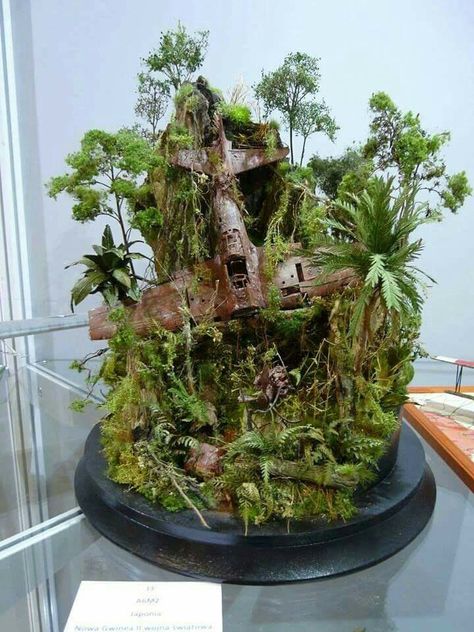 Space Diorama Ideas, Train Miniature, Scale Art, Military Modelling, Model Hobbies, Military Diorama, Aircraft Design, Miniature Model, Fairy Houses