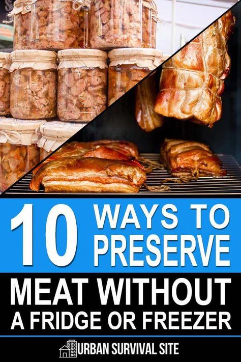 Preserve Meat, Storing Food Long Term, Cured Meat Recipes, Survival Food Storage, Supraviețuire Camping, Emergency Preparedness Food, Canning Food Preservation, Emergency Food Storage, Canned Food Storage